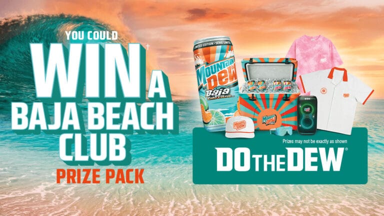 Mountain Dew Baja Beach Club Contest