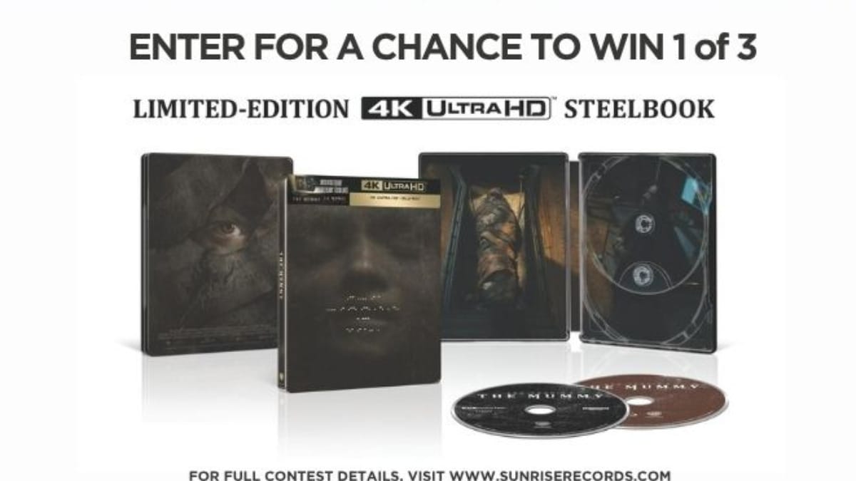 Win 1 of 3 Copies of Lee Cronin's The Mummy in 4K UHD Steelbook
