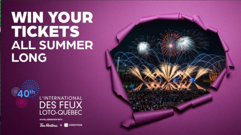 Win 4 tickets to L'International des Feux Loto-Québec at La Ronde