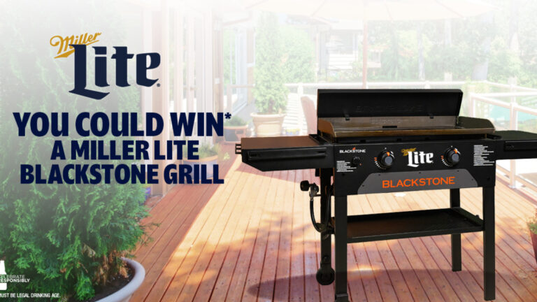 Win a Blackstone Grill