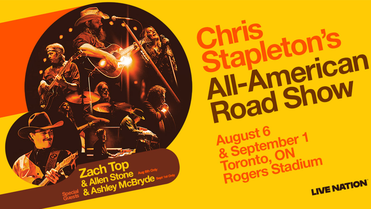 Win a pair of Chris Stapleton concert tickets