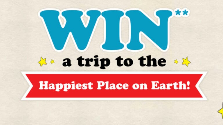 WIN a trip to the happiest place on Earth (Disney)