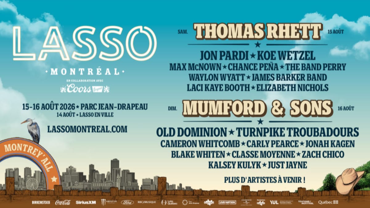 Win Tickets To Lasso Montreal