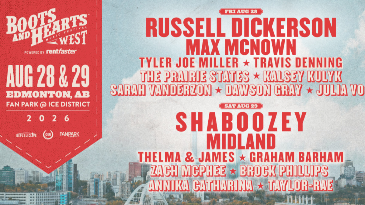Win 1 of 2 Pairs of Weekend Passes to Boots & Hearts West