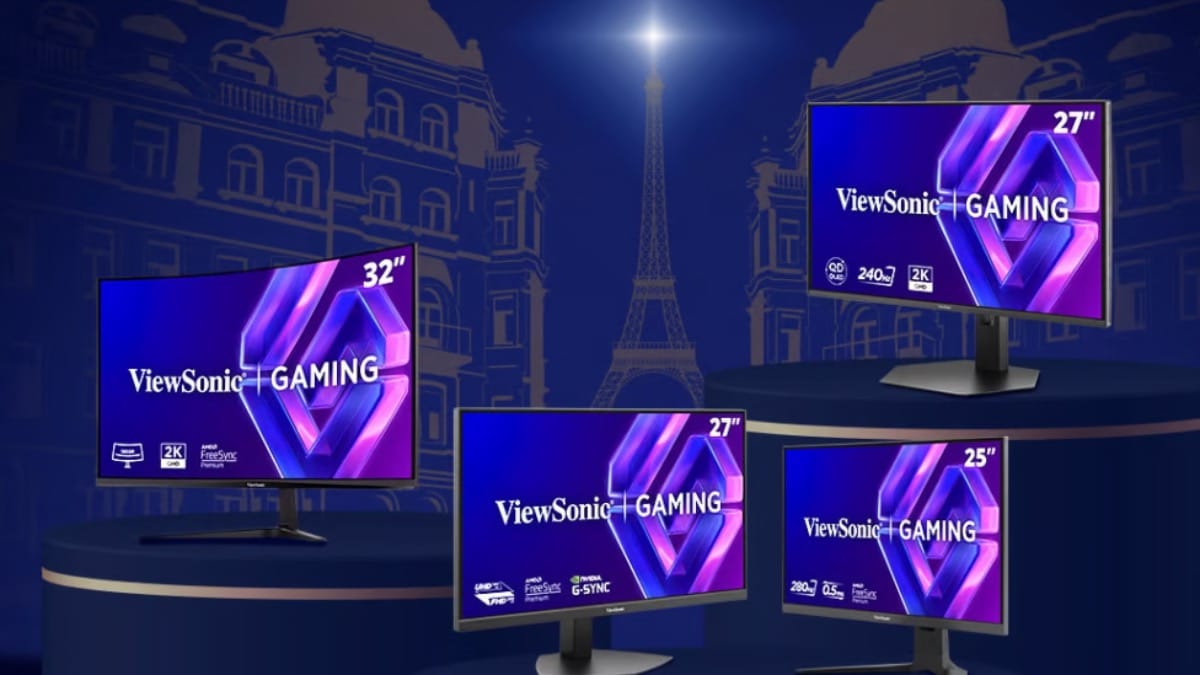 Win 1 of 4 Viewsonic gaming monitors