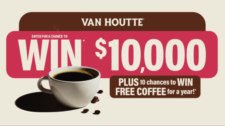 Win $10,000 and Free Coffee