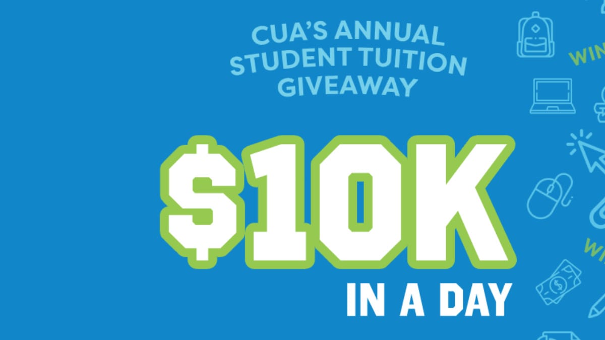 Win $10,000 in Tuition Cheques