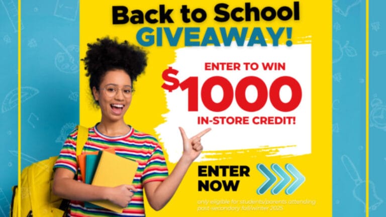 Win a $1,000 Surplus Furniture Gift Card