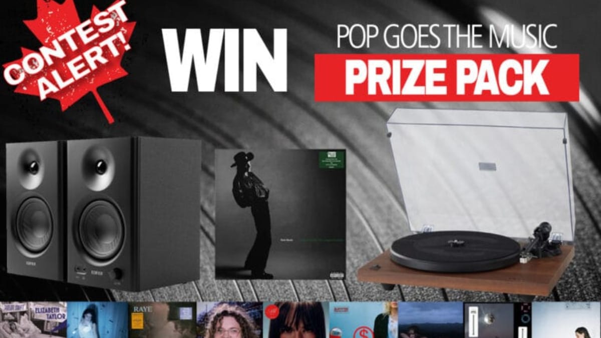 Win a Crosley turntable, a pair of speakers & 10-vinyl prize pack