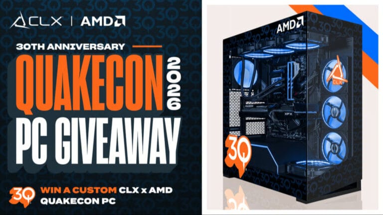 Win a Custom Themed QuakeCon 30th Anniversary Gaming PC