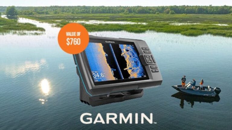 Win a Garmin Fish-finder valued at $760