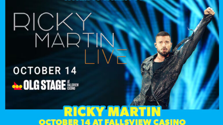 Win a Pair of Tickets to See Ricky Martin