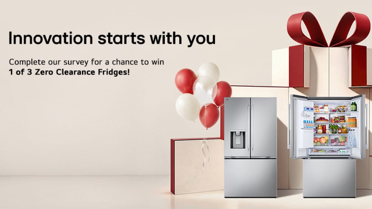 Win a Zero Clearance Refrigerator