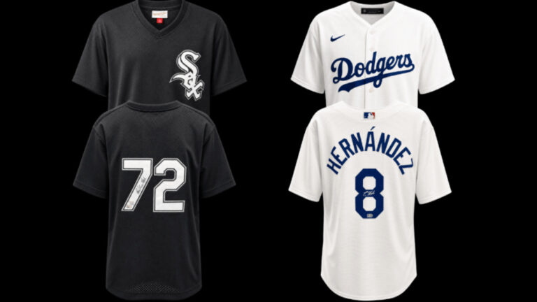 Win an autographed MLB jerseys from Carlton Fisk and Kike Hernandez