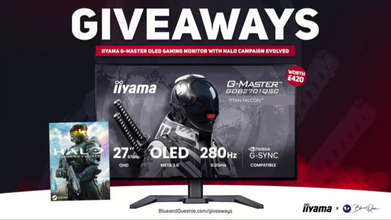 Win an iiyama Titan Falcon 27" OLED Gaming Monitor and Halo Campaign Evolved