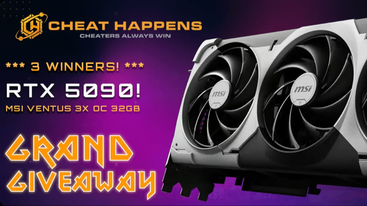 Win an MSI Ventus 3X OC RTX 5090 or PayPal Cash