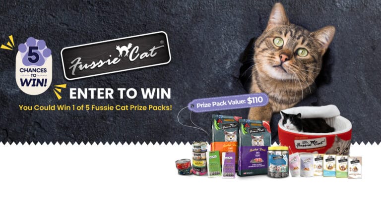 Win Fussie Cat Prize Pack