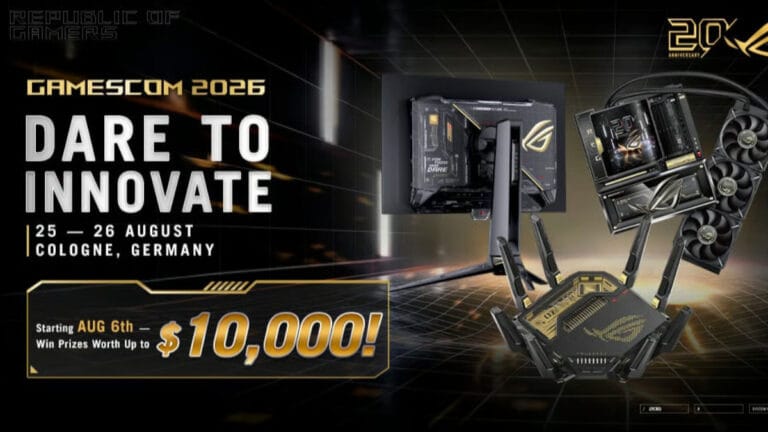 Win Over $10,000 Worth of ROG Prizes