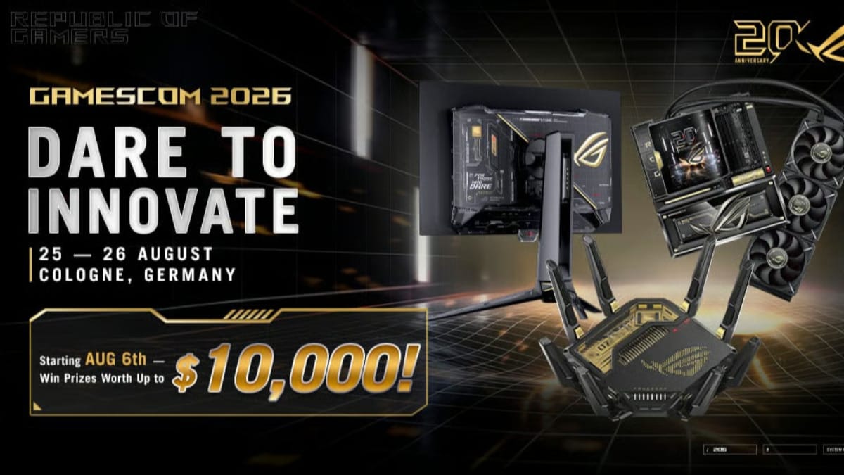 Win Over $10,000 Worth of ROG Prizes