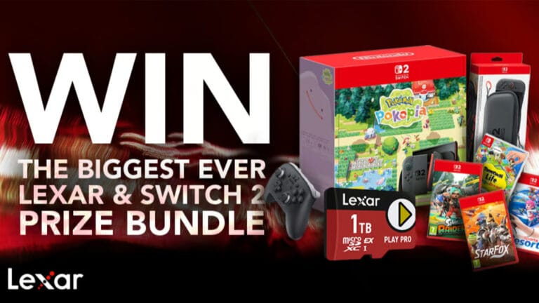 Win the BIGGEST EVER Lexar® Gaming Switch 2 Bundle