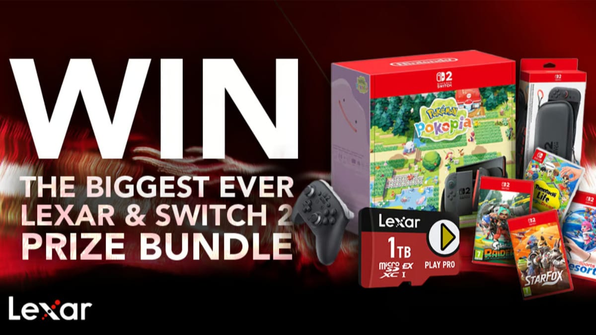 Win the BIGGEST EVER Lexar® Gaming Switch 2 Bundle