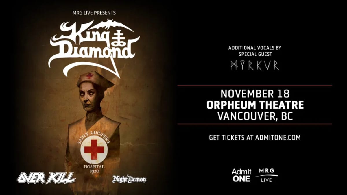 Win Tickets to King Diamond