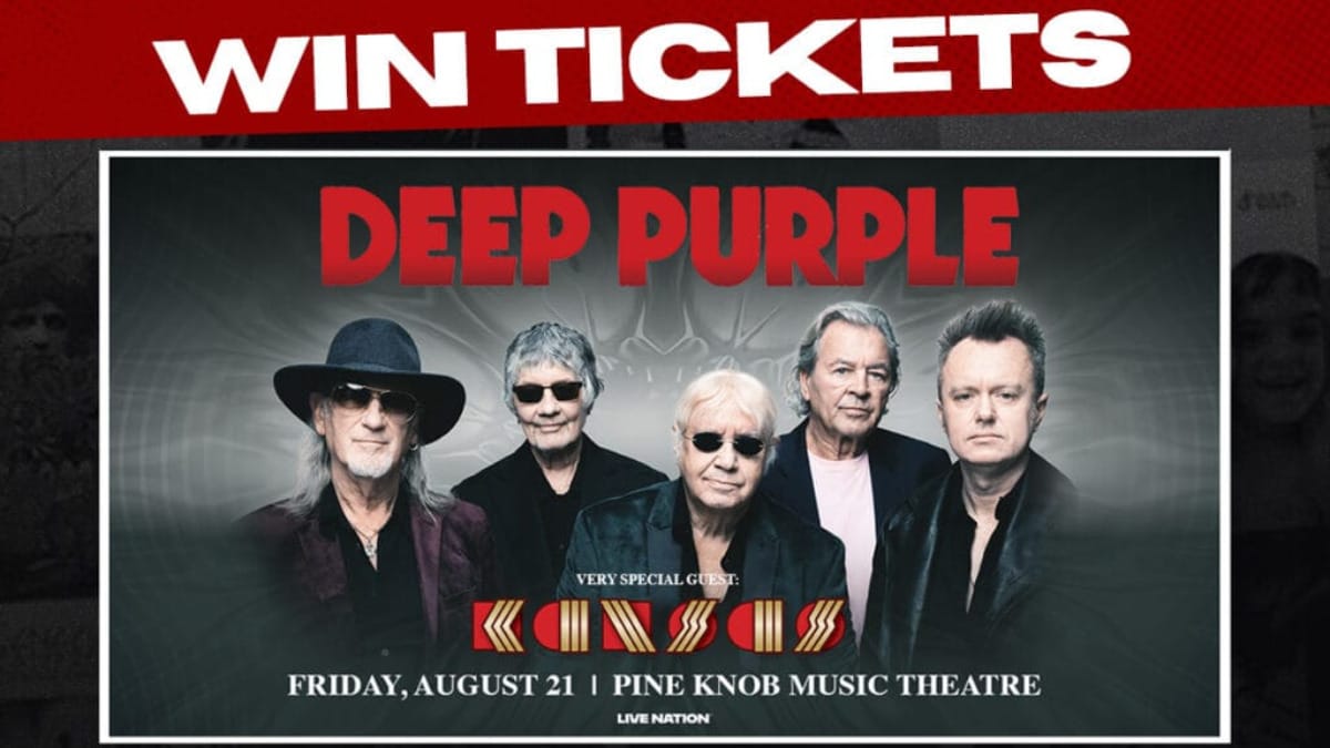 Win Tickets To See Deep Purple And Kansas
