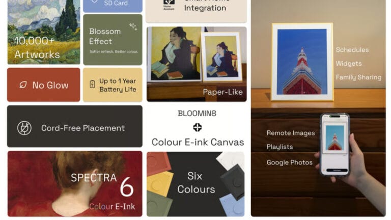 Win Your Colour E-Ink Canvas