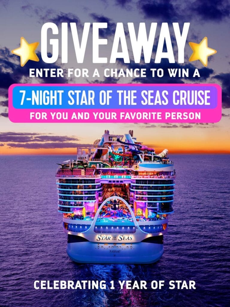 Enter Now For a Chance To Win a 7-night Cruise On Star Of The Seas To Celebrate…