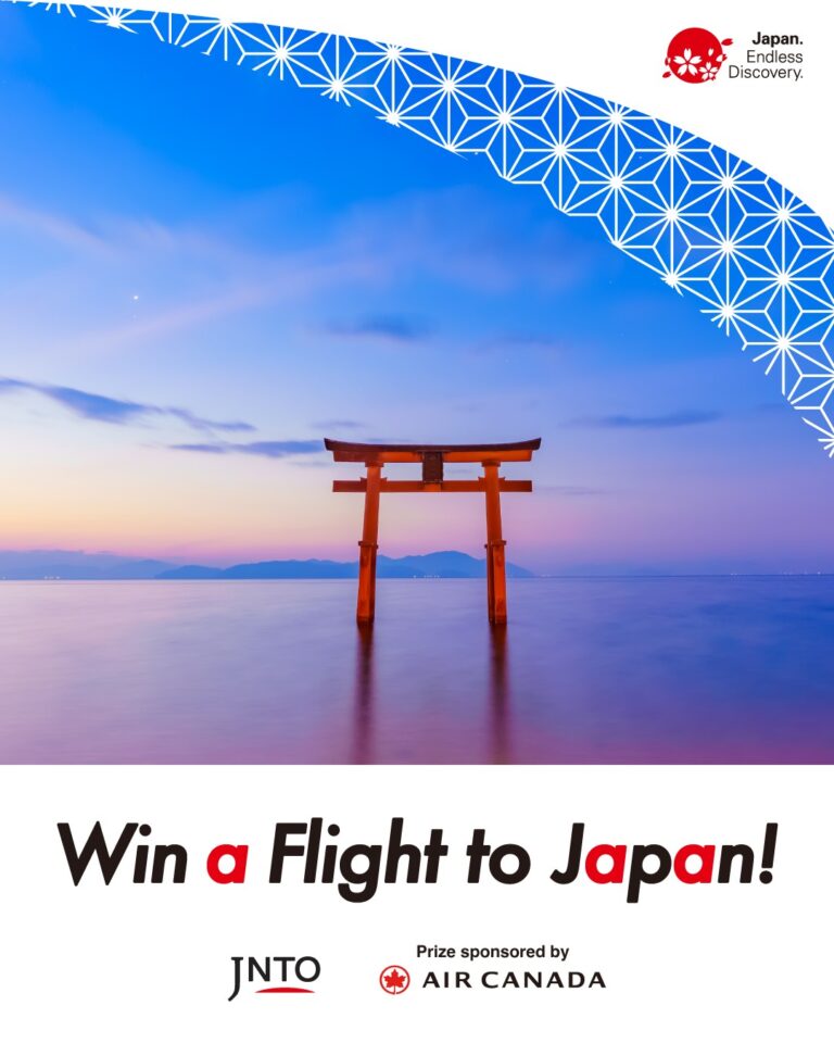 Dreaming Of a Trip To Japan? Good News: We’ve Partnered With @aircanada To…