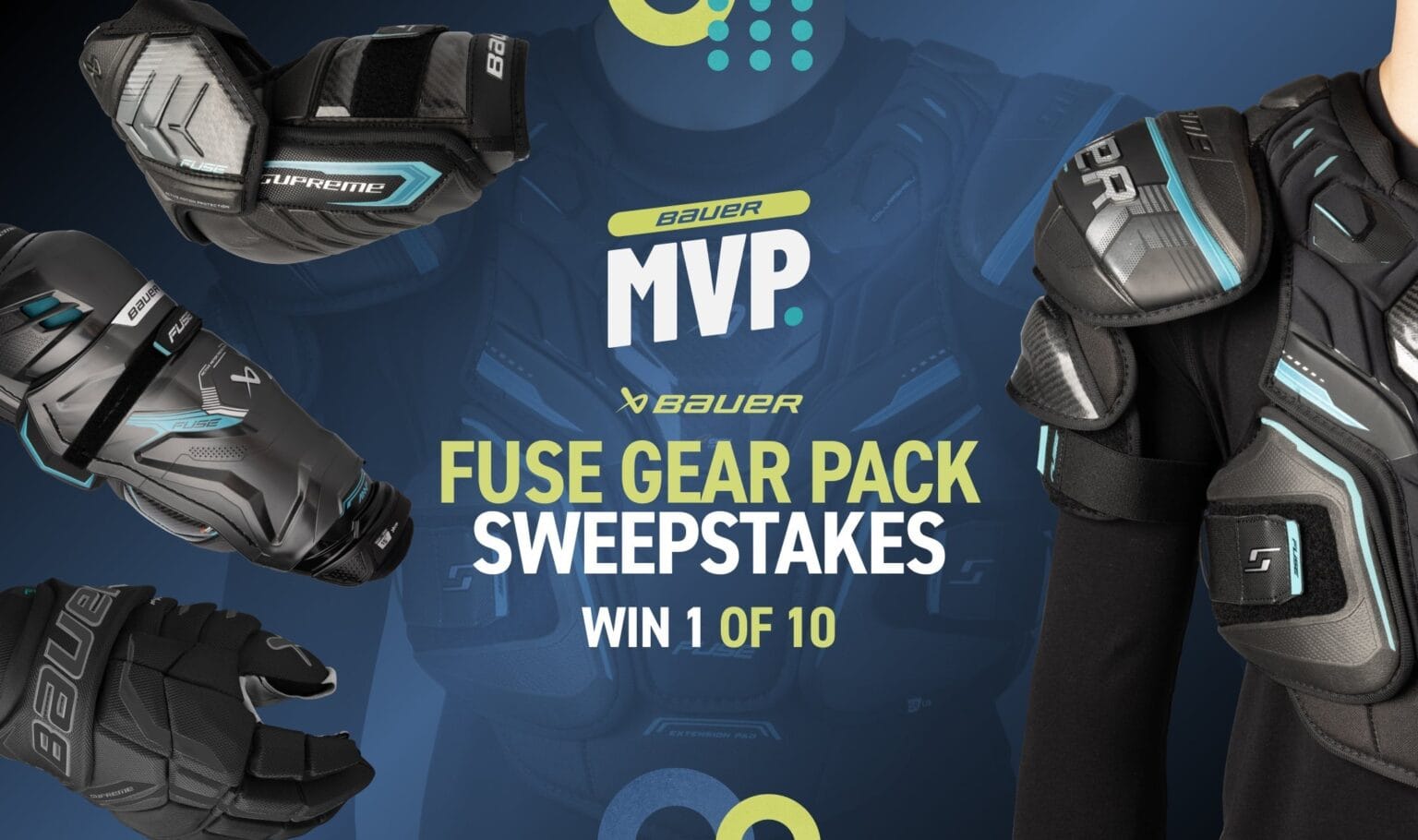 Win 1 of 10 Bauer Fuse Gear prize packs