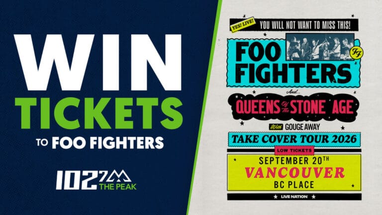 Win tickets to see Foo Fighters
