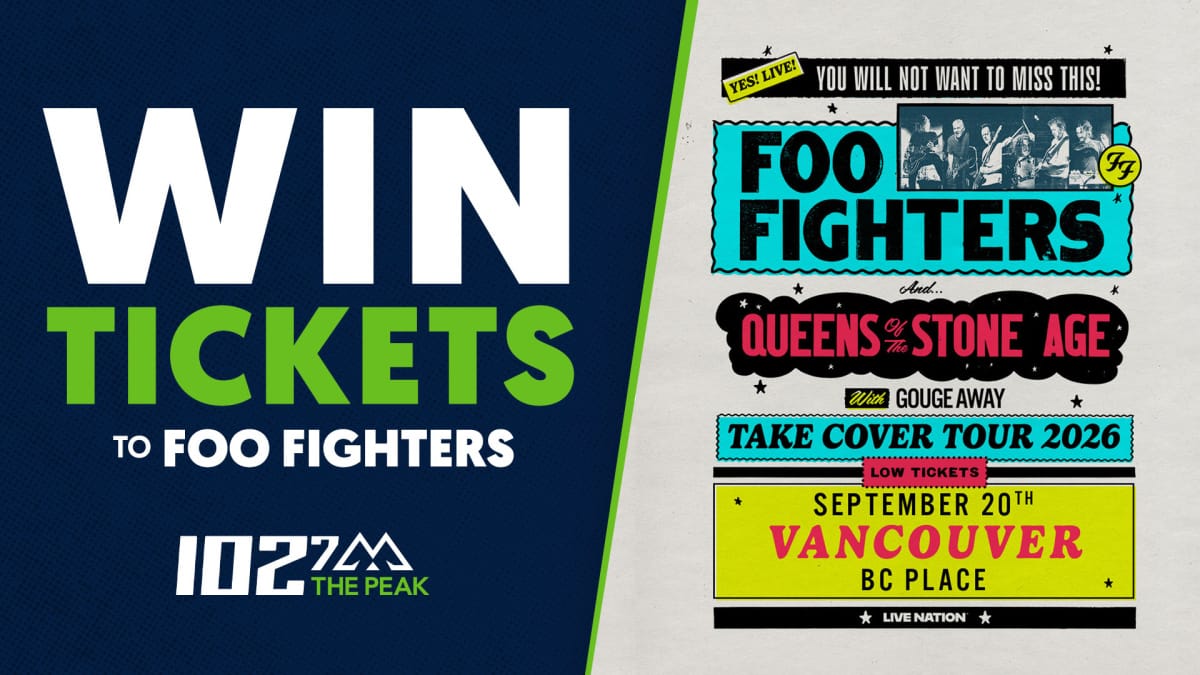 Win tickets to see Foo Fighters