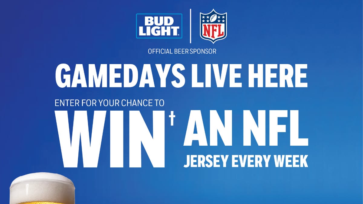 Win 1 of 18 NFL jerseys