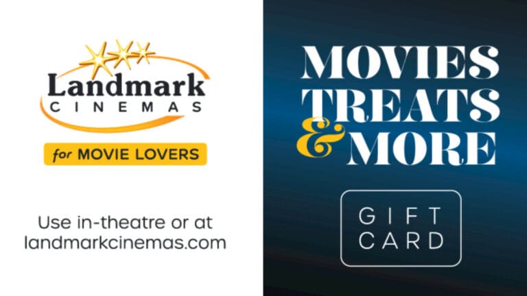 Win 1 of 5 $50 Landmark Cinemas gift cards