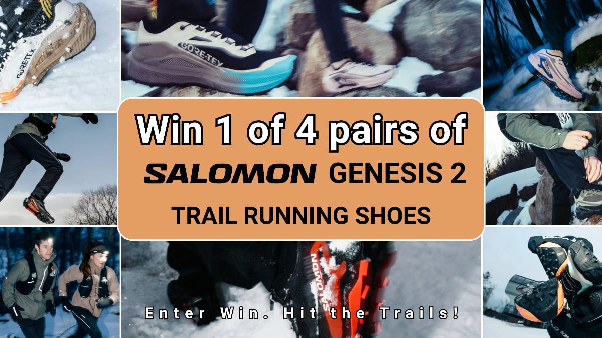 Win 1 pair of Salomon Genesis 2 Trail Running Shoes