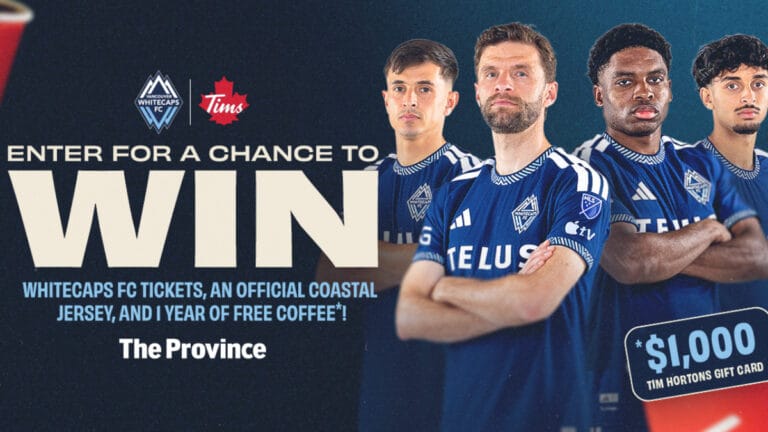 Win 2 Tickets to a Whitecaps FC Home Game and a Vancouver Whitecaps FC Jersey