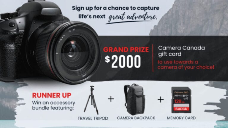 Win $2000 gift card and accessory bundle