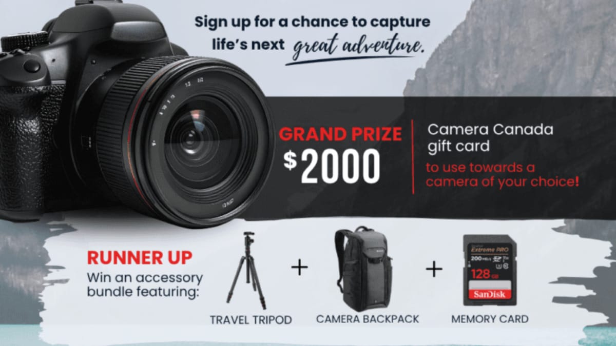 Win $2000 gift card and accessory bundle