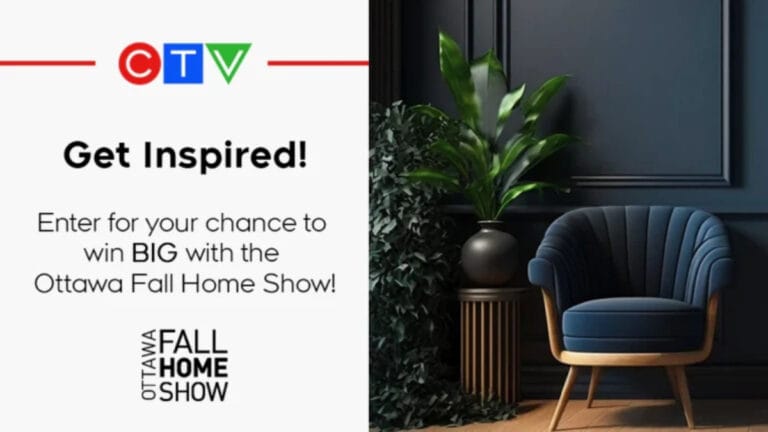 Win $2,500 in gift cards and four tickets to the Ottawa Fall Home Show