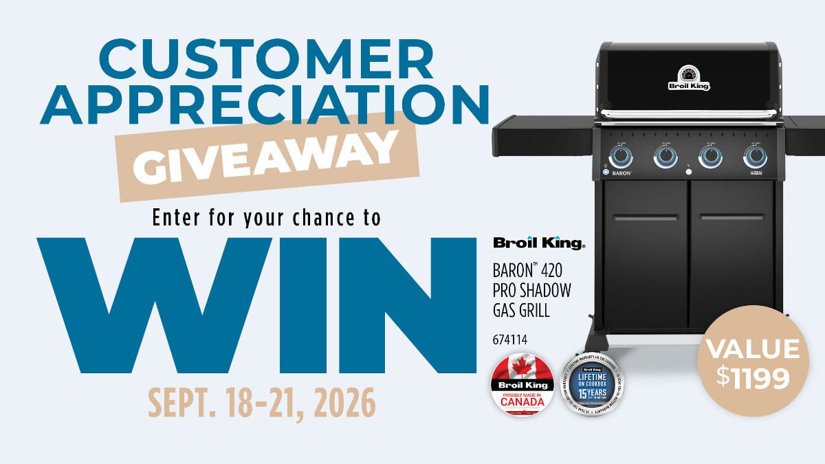 Win a Broil King Gas Grill