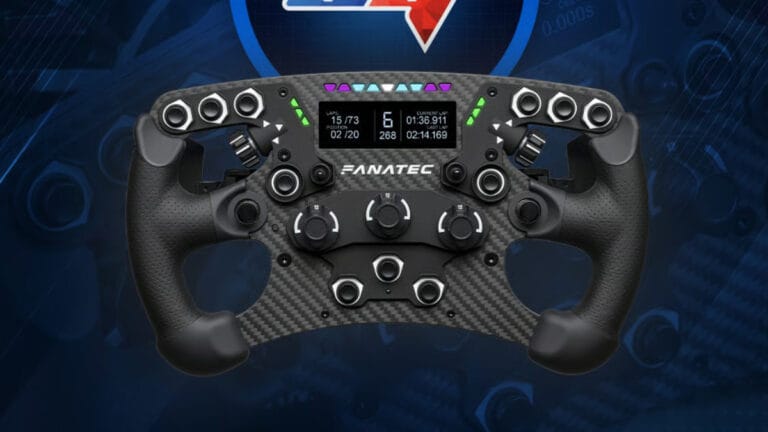 Win a Fanatec Formula V3 wheel and T-shirts