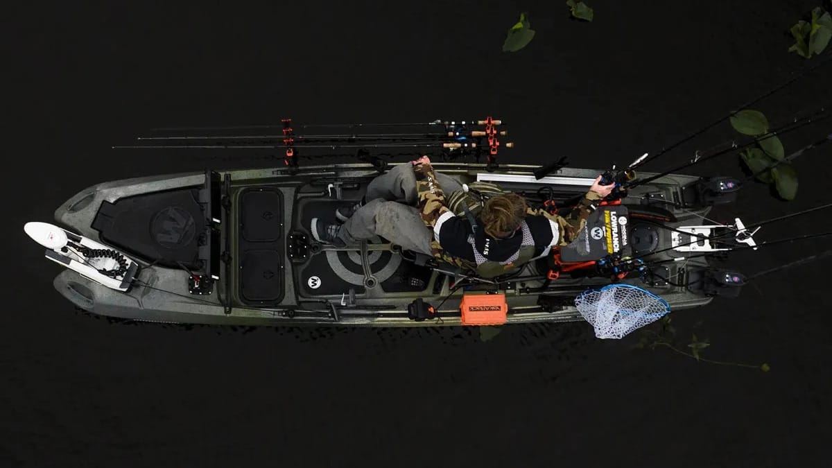 Win a Wilderness Fishing Kayak and Garmin sonar and trolling motor