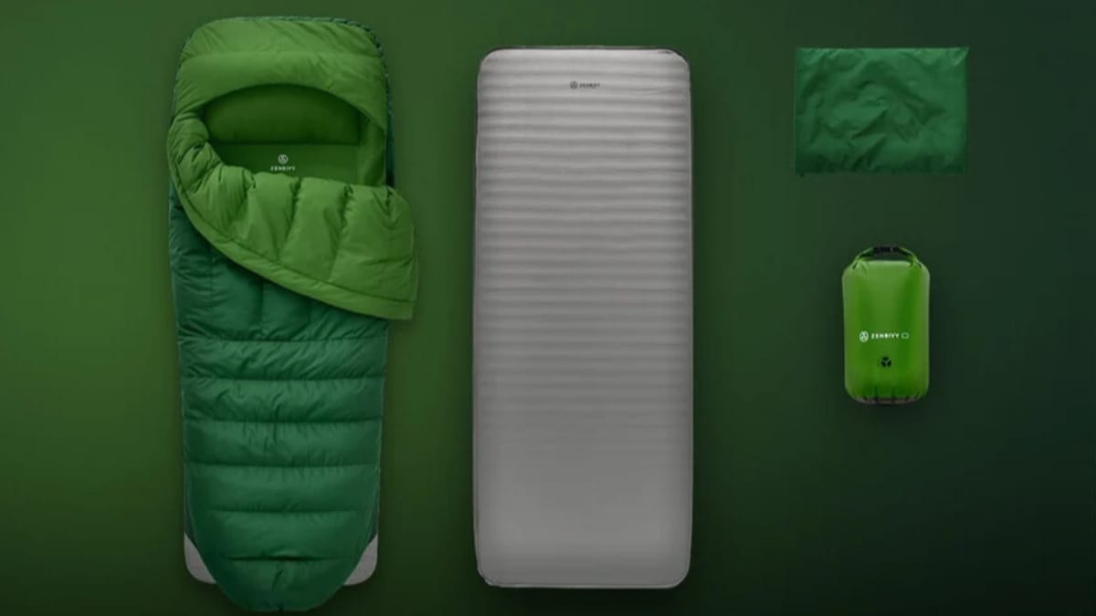 Win a Zenbivy Ultralight Bed Synthetic and a Sleeping Pad