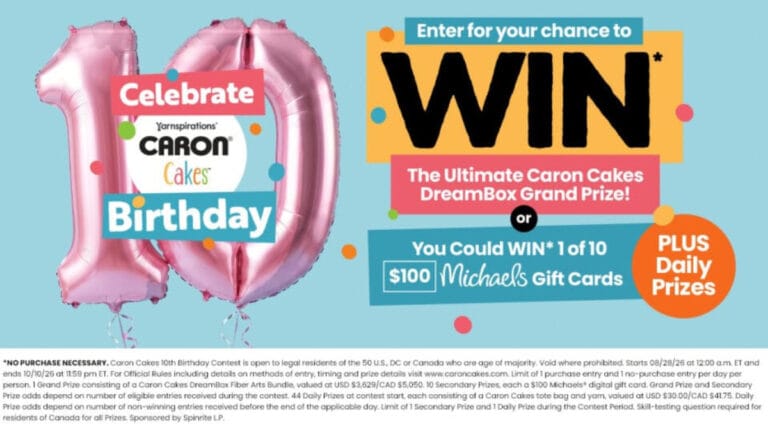 Win DreamBox Fiber Arts Bundle and $100 Michaels Gift Cards