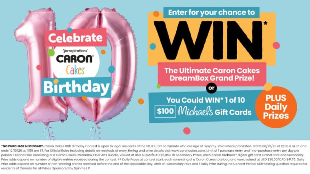 Win DreamBox Fiber Arts Bundle and $100 Michaels Gift Cards