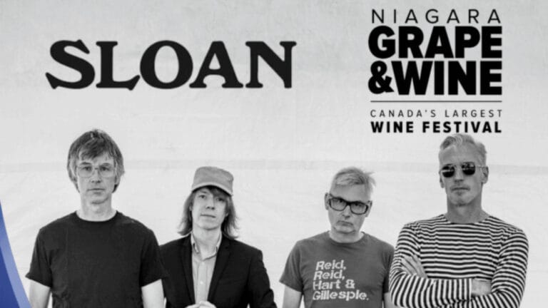 Win four tickets to see SLOAN at the Niagara Grape & Wine Festival