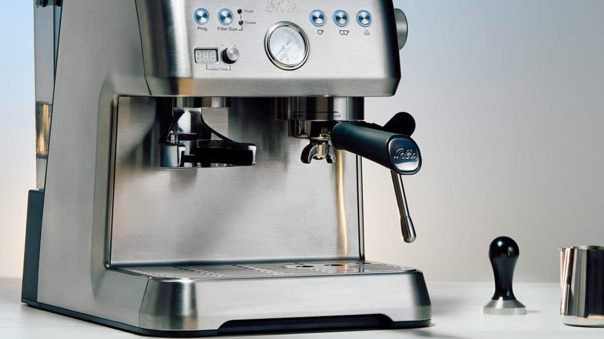 Win Solis Grind & Infuse Perfetta espresso machine
