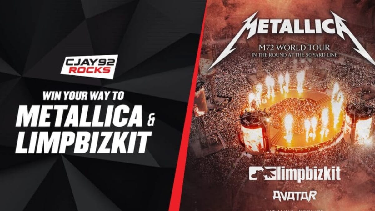 Win tickets to see Metallica and Limp Bizkit