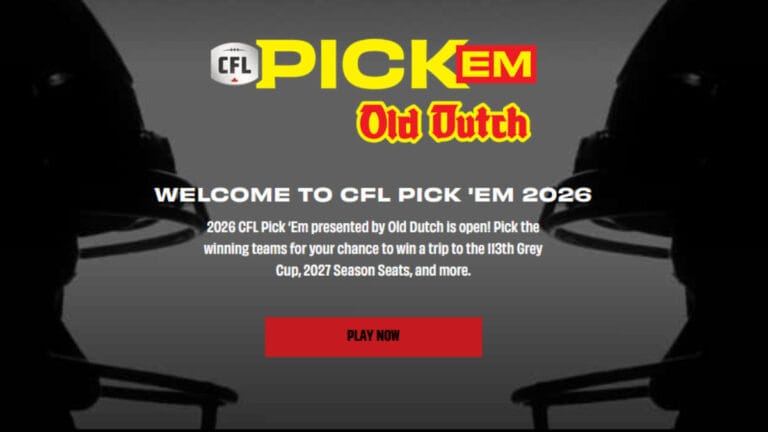 Win trip for 2 to Calgary and CFL season tickets